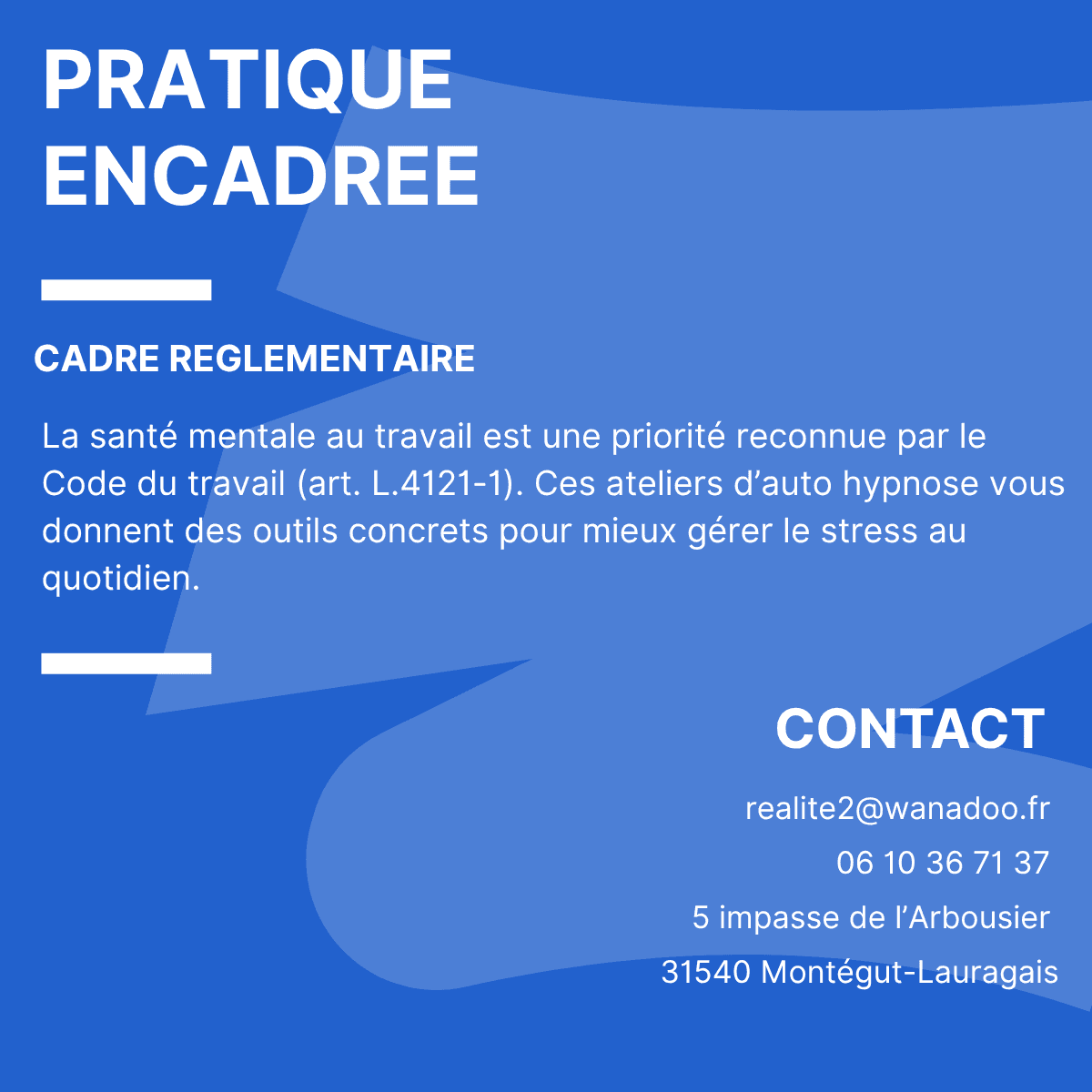 Pratique encadrée et cadre réglementaire — auto-hypnose en entreprise